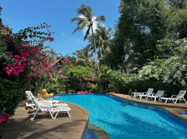 Casa a schiera con 3 camere da letto sulla spiaggia e piscina privata a 70 metri dalla spiaggia, Thailand, Koh Samui