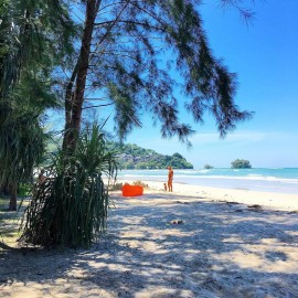 Piscina a sfioro costiera con 1 letto a piedi da Great Beach, Thailand, Provincia di Phuket