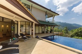 Villa rilassante, splendida vista sul parco marino di Angthon, Thailand, Koh Samui