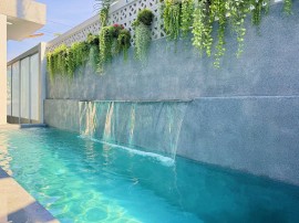 Elegante villa con piscina da 3 camere a piedi dalla bellissima spiaggia di Naiyang, Thailand, Provincia di Phuket