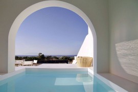 Villa mozzafiato di 70 mq vicino alla spiaggia di Baxedes, Greece, Santorini