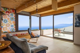 Appartamento 'Dream In The Sky' con vista mare, Wi-Fi e aria condizionata, Cala Gonone, Dorgali