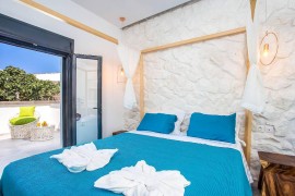 Affitto a schiera con AC, WiFi e accesso alla spiaggia, Faliraki, Rodi