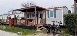 Casa mobile con aria condizionata e campi sportivi, Greece, Sithonia