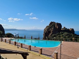 Appartamento Villetta L'Estasi - Tanca Piras con vista mare, piscina e Wi-Fi, Italia, Nebida, Iglesias