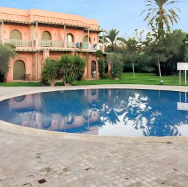 Appartamento confortevole a Marrakech con piscina condivisa, 124 m², Morocco, Marrakech, Marrakech-Tensift-El Haouz region