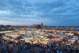 Appartamento vacanze per 6 persone con balcone, Morocco, Guéliz, Marrakech