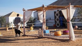 Dormire in tenda di lusso nel Deserto, Morocco, Taouz, Meknès-Tafilalet region