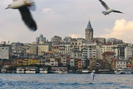 Style, character, frescoes, terrace views, Galata!, Turkey, Beyoğlu, Istanbul