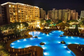 Monolocale per 3 Persone + 1 Bambino ca. 66 qm in Sonnenstrand, Costa bulgara del Mar Nero (Mar Nero, Bulgaria, Sunny Beach, Distretto di Burgas