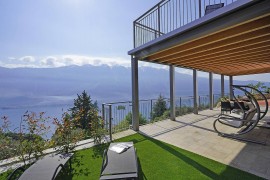 Appartamento Maison du Pralonc- Lago con Vista Lago e Montagna, Giardino e Terrazza; Animali ammessi, Pregasio, Tremosine