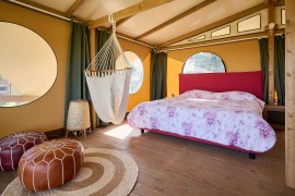 Appartamento monolocale 'Suite Glamping Vicino Al Mare' con terrazza privata e Wi-Fi, Piombino, Costa degli Etruschi