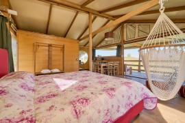 Appartamento monolocale 'Suite Glamping Vicino Al Mare' con terrazza privata e Wi-Fi, Piombino, Costa degli Etruschi