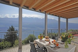 Appartamento Maison du Pralonc- Lago con Vista Lago e Montagna, Giardino e Terrazza; Animali ammessi, Pregasio, Tremosine