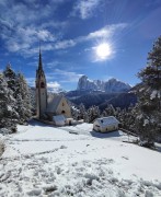 Appartamento 'Appartamenti Emilia 2' con vista sulle montagne, balcone e Wi-Fi, San Giacomo (Sankt Ulrich), Ortisei