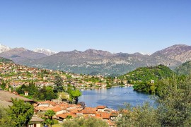 Appartamento con balcone e a 2 km dalla spiaggia!, Colonno, Lago di Como