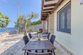 Villa 'Lu Munte' con vista mare, Wi-Fi e aria condizionata, Gagliano del Capo, Provincia di Lecce