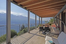 Appartamento Maison du Pralonc- Lago con Vista Lago e Montagna, Giardino e Terrazza; Animali ammessi, Pregasio, Tremosine