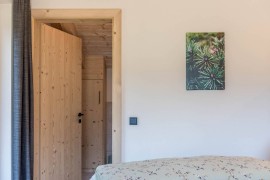 Appartamento Reguz con vista sulle montagne, giardino, terrazza, sauna e Wi-Fi