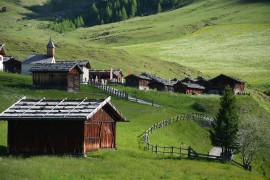 Cottage 'Lechnerhütte Fane Alm' con vista montagne, Wi-Fi e terrazza, Valles, Rio di Pusteria