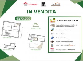 Vendita Appartamento Arezzo. Quadrilocale in via Mino da Poppi. Nuovo, su più livelli, posto auto, c