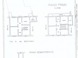 Vendita Terratetto unifamiliare in via Arrighetto da Settimello Calenzano. Da ristrutturare, posto a