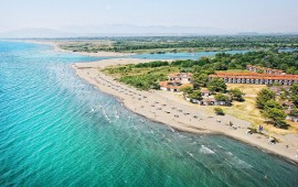 Die Wohnung Nr.8, mit einem Schlafzimmer, 500 Meter vom Strand 