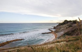 Appartamento con vista sull'oceano con parcheggio, aria condizionata e cucina