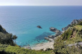 Casetta Procida, con spiaggia privata a Capo Vaticano, Italia, Faro Capo Vaticano, Provincia di Vibo Valentia