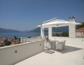 Luxurypenthouse sea view pooll Ivy house Tivat