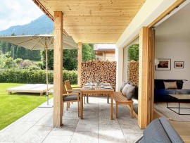 Ferienwohnung h9 Tal mit Sauna und Bergblick