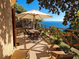 Meraviglioso panorama sul mare a Sperlonga, Italia, Sperlonga, Provincia di Latina