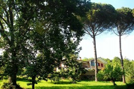 Villa con piscina tra le colline del lago di Bracciano, Italia, Manziana, Lago di Bracciano