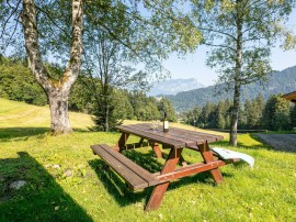 Chalet per 6 persone con giardino