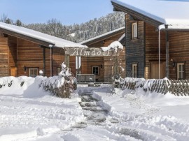 Two rustic chalets for small travel groups