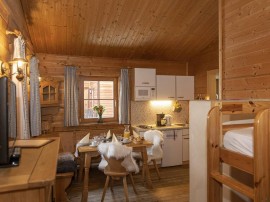 Two rustic chalets for small travel groups