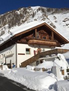 Rifugio per sciatori con terrazza e TV via cavo