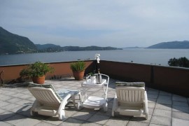 Studio con una vista mozzafiato sul Lago Maggiore, incluso 1 Pp Ged., Italia, Ghiffa, Lago Maggiore (Piemonte)