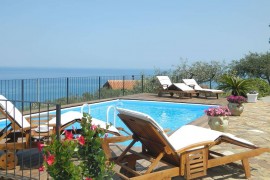 Casa con piscina dall'incantevole spazio esterno e con panorama mozzafiato, Italia, Sant'Ambrogio, Cefalù (Comune)