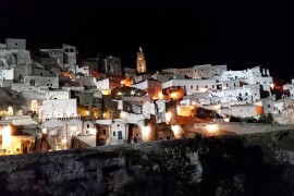 Le Luminarie Sassi - casa nella roccia nel cuore dei Sassi di Matera, Italia, Sassi di Matera, Matera