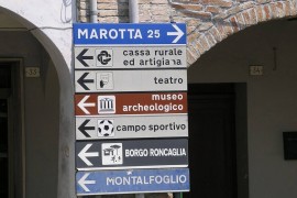 Accogliente casa vacanze a San Lorenzo in Campo, Italy, San Lorenzo in Campo, Valle del Metauro