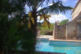 Antico Borgo Le Torricelle, insediamento medievale con piscina a mosaico, 3 (2 + 1), Italia, Piandimeleto, Pesaro-Urbino