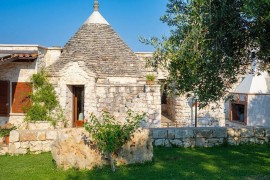 Trullo In Villetta Privata, Piscina , Giardino, Ulivi Secolari, Wi-Fi, Barbecue